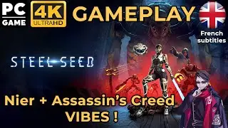STEEL SEED PC 4K &ndash; GAMEPLAY ANGLAIS SOUS-TITRES FRAN&Ccedil;AIS | ACTION-INFILTRATION SF NO COMMENTARY
