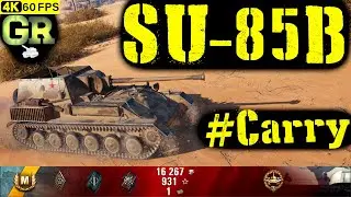 World of Tanks SU-85B Replay - 5 Kills 1.5K DMG(Patch 1.4.1)