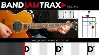 Tulsa Time - Don Williams | EASY GUITAR LESSON | Scrolling Chords & Lyrics