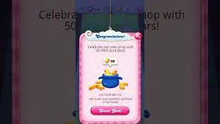 candy crush saga gold bars | candy crush gold bars for free #shorts #youtubeshorts #candycrush