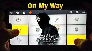 Alan Walker - On My Way Mobile Piano Cover || Walkband App
