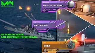 Review and Test JS Yamato Aegis Air Defense | JHLA | RIM-162 ESSM | MK-76 75mm | Modern Warships