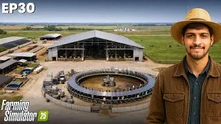 THE BIGGEST COW FARM EVER - 1200 COWS  | 0 TO 100 MILLION | EP30 | FARMING SIMULATOR 25  @TrazyA01 ​