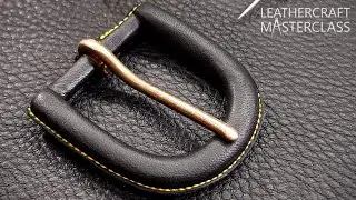 The Traditional Wrapped Belt Buckle Pt1 (Preview)- Online Fine Leathercraft Courses