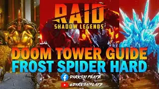 Frost Spider Hard Floor 90,100,110 & 120 | Doom Tower Guide | Raid: Shadow Legends | DarkSai Playz