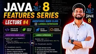 Anonymous Class vs Lambda Expression in Java 8 | Complete Comparison with Examples