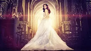 BRIDE Photo Editing Photoshop Manipulation Tutorial | Light effects with Background change