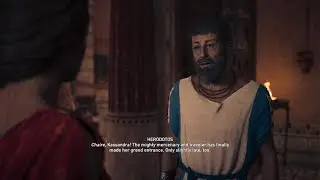 Assassin's Creed Odyssey Ep XI Obtaining Information at Perikles' Symposium