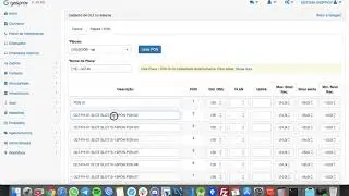 Infraestrutura OLT (Novo cadastro) Gesprov - Sistema de Gestão de Provedores