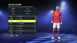 Nott'm Forest Real Player Face   FIFER Realism Mod