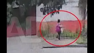 Bebé abandonada en Santa Cruz, captado por cámaras de seguridad