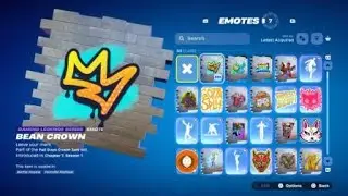Fortnite Spray:  BEAN CROWN