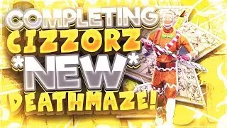 COMPLETING CIZZORZ *NEW* MAZE MAP! 😡 - Fortnite Creative