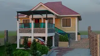 A CHARISMATIC 2 BEDROOM RAISED CONTEMPORARY BUNGALOW