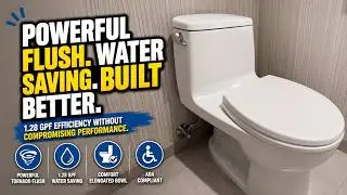 Мощный смыв и экономия воды! Обзор унитаза TOTO Eco Ultramax 💧🚾