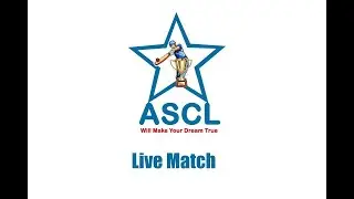Live Match | ASCL INDIA LIONSU-23 vs ASCL INDIA MASTER U-23 Match-1 asclindia #youlivesports