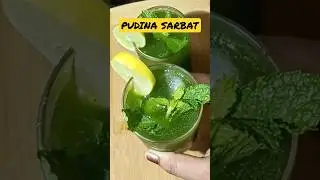 Pudina Sarbat #pudina #summerdrink #summer #recipe #indianfood #homemade #food #softdrinks #soda