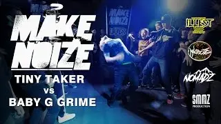 TINY TAKER vs BABY G GRIME (BEGINNERS 1/4 FINAL) @ MAKE NOIZE ILLEST KAZAKHSTAN