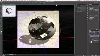 Photoshop CS6 - 3D - Opacity Maps + Painting