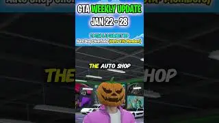 GTA ONLINE WEEKLY UPDATE JAN 22- 28  #gta #gtaupdate