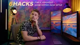 6 Hacks for a Versatile Home Office Desk Setup – STUDIO TOUR PART 2