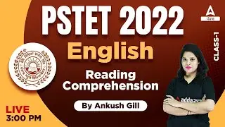 Reading Comprehension #1| English Classes For Punjab PSTET 2022 | By Ankush Mam
