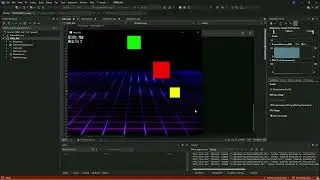 Falling Block Clicker Game in MSVS IDE using sfml and c++ in 2026!