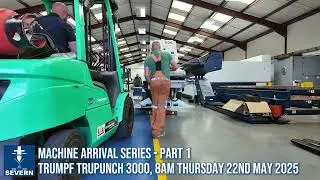 Machine Arrival Series – Part 1, 8am Thursday 22nd May 2025