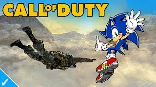 SONIC PLAYS CALL OF DUTY - SOUNDBOARD GAMING
