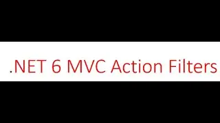 .NET6 MVC Action Filter