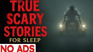 NO ADS 🛑 TRUE Scary Stories for Sleep (4 Hours) | Gentle Rain Sounds | Black Screen | Vol 31