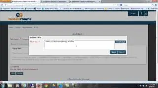 Setting Up an Alert in Moodle Using the PLD