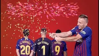 FC Barcelona wishes a happy new year