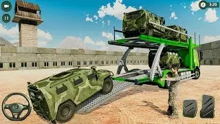 US Army Transporter Truck Simulator Driving (by play.io) Android Gameplay [HD]
