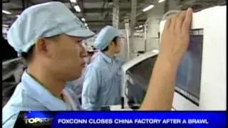 iPhone factory workers riot in China
