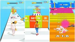 Sleepy Run 🛌All Level Gameplay Android, Ios (Level 5-8)