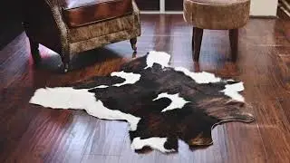 Luxury Cowhides, Tricolor Calfskins
