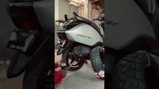 *NEW SHOES ‼️👀🔥&hellip; #modified #jupiter #tvs #aprilia #access #activa #royalenfield #tyres