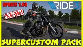 RIDE 3 - SuperCustom Pack DLC | UPDATE 1.08 | PS4 PRO Gameplay