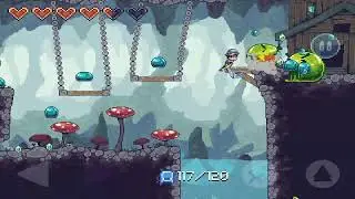 Spell Sword (by Miniclip) - Mine Shaft - Levels 11 to 20 (gameplay)