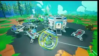 Lets play some #astroneer Ima park my cool car right here!
