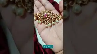 Pair of Matt finish baju bands/ Mini chokers DM 9182169924