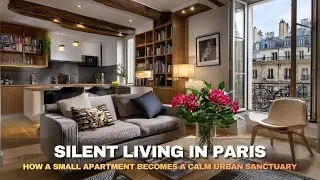How a Smart Architect Turned a Tiny Paris Apartment into a Peaceful Urban Retreat