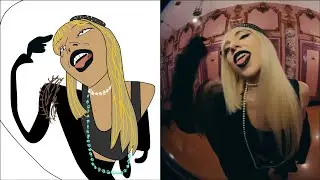 POP DRAWING MEME #204 | AVA MAX - THE MOTTO | Ruby Fun