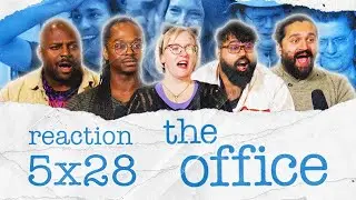 The Season 5 Finale! The Office - 5x28 Company Picnic - Group Reaction