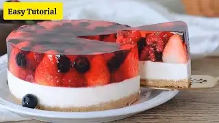 Viral Jelly Cake 🍰 | Transparent cake | Full Tutorial | Cake recipe |