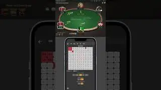 Poker Preflop Strategy - All In from Cut Off #shorts #poker #allin #cards  #holdem