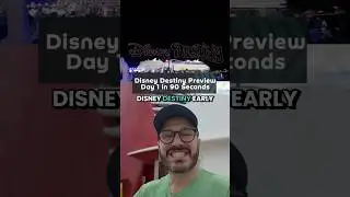 Анонс нового круизного лайнера Disney: обзор первого дня Disney Destiny 🛳️ #disneycruise