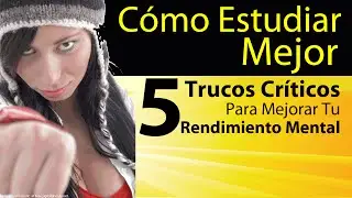💥 Cómo ESTUDIAR MEJOR. (👉5 Trucos Para ESTUDIAR Más En Menos Tiempo)