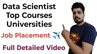Top Courses and Institutions in India for Data Scientist #datascientist #technicalgyankosh